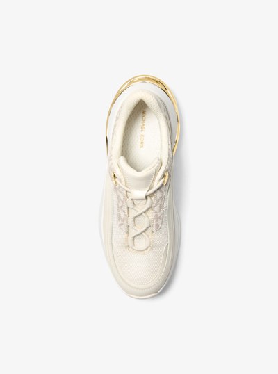 Espadrille Toni en mat&eacute;riaux multiples in COMBINAISON VANILLE | Michael Kors