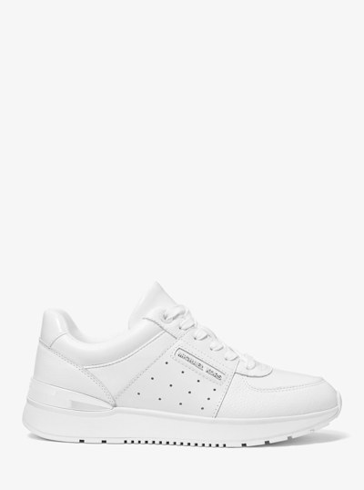 Artis Leather Trainer in OPTIC WHITE | Michael Kors