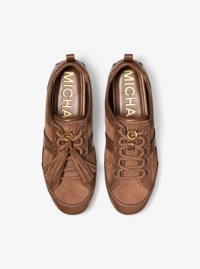 Keely Tassel Suede Trainer 