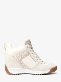 Nikko S2 Suede and Leather Wedge Trainer