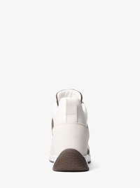 Nikko S2 Suede and Leather Wedge Trainer