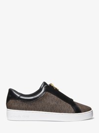 Espadrille Keaton &agrave; logo Signature et &agrave; fermeture &eacute;clair