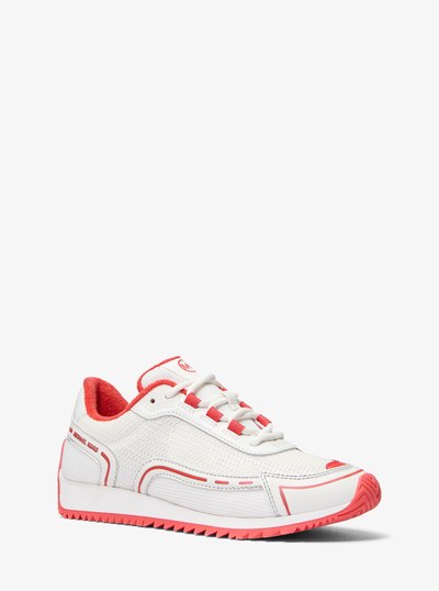 Byrdie Mesh Trainer in BURNT SIENNA | Michael Kors
