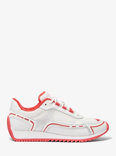 Byrdie Mesh Trainer in BURNT SIENNA | Michael Kors