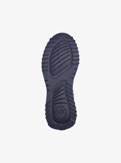 Jaime Mixed-Media Trainer in DRESS BLUES | Michael Kors