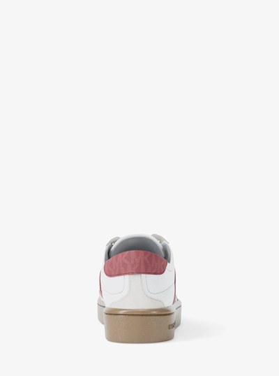 Kaycee Signature Logo Stripe Sneaker in ROSEWOOD | Michael Kors