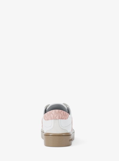 Kaycee Signature Logo Stripe Sneaker in BALLET | Michael Kors