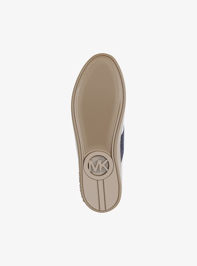 Kaycee Signature Logo Stripe Sneaker in DRESS BLUES | Michael Kors