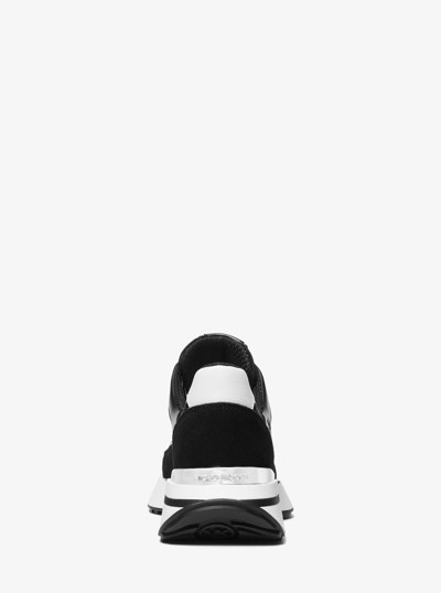 Ari Suede Trainer in BLACK | Michael Kors
