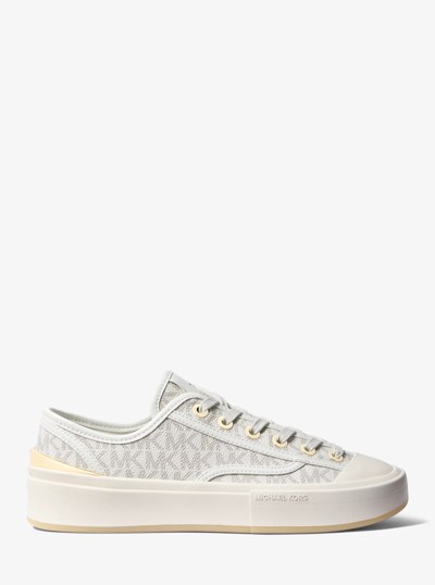 Jude Signature Logo Sneaker in VANILLA | Michael Kors