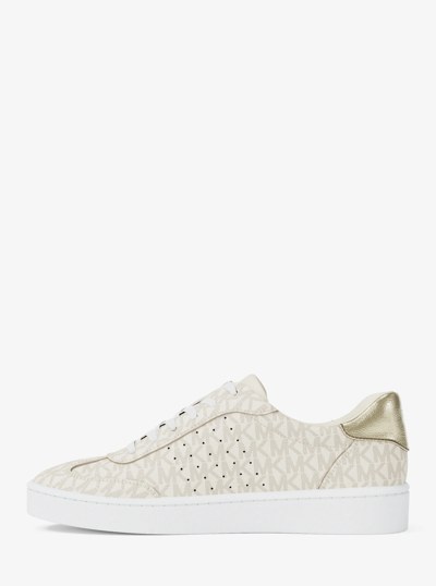 Scotty Signature Logo Sneaker in VANILLA COMBO | Michael Kors