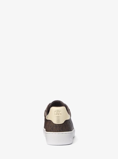 Scotty Signature Logo Sneaker in BROWN MULTI | Michael Kors