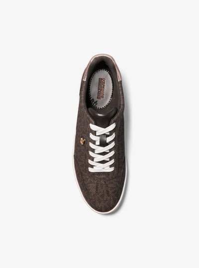 Scotty Signature Logo Sneaker in BROWN MULTI | Michael Kors