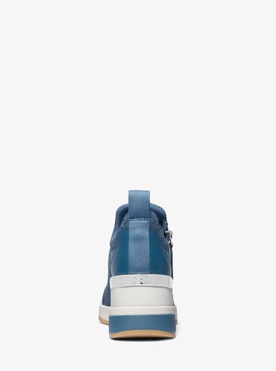 Willis Stretch Knit Trainer in UNION WASH | Michael Kors