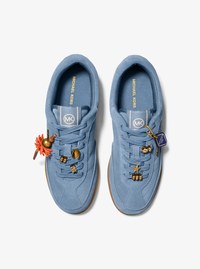 Espadrille Nolan en su&egrave;de &agrave; ornements