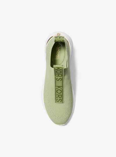 Bodie Knit Slip-On Sneaker in LIGHT SAGE | Michael Kors