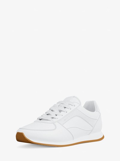 Cindy Smooth Trainer in OPTIC WHITE | Michael Kors