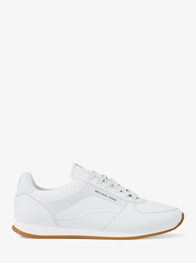 Cindy Smooth Trainer in OPTIC WHITE | Michael Kors