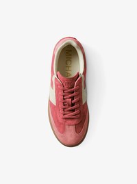 Jovie Color-Block Suede Sneaker
