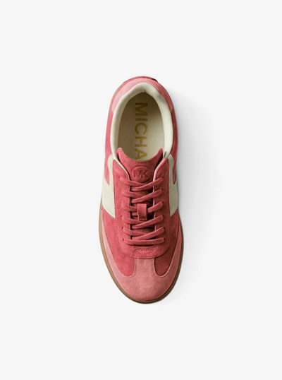 Jovie Color-Block Suede Sneaker