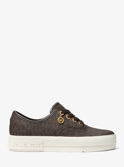 Lindsey Signature Logo Lace-Up Sneaker