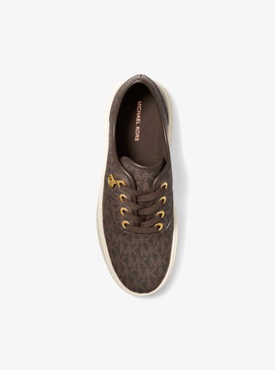 Lindsey Signature Logo Lace-Up Sneaker