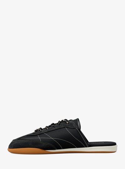 Nolan Nylon and Suede Mule in BLACK | Michael Kors