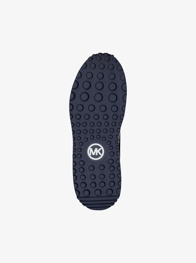 Dax Ombr&eacute; Signature Logo Trainer in NAVY | Michael Kors