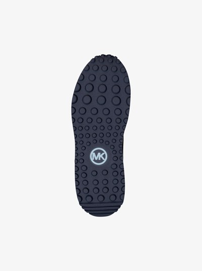 Dax Mixed-Media Trainer in LIGHT SKY | Michael Kors