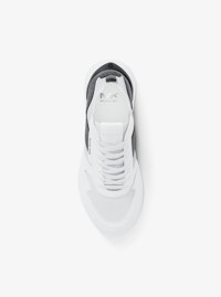Dax Stretch Knit and Signature Logo Trainer