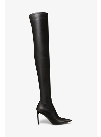 Elle Leather Boot in BLACK | Michael Kors
