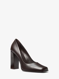 Zapato de sal&oacute;n Jeanne de piel