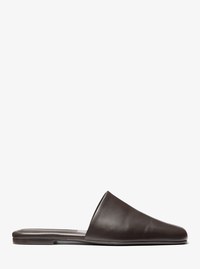 Pantufla Kirsty de piel