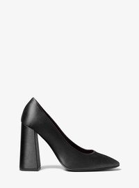 Anna Satin Pumps