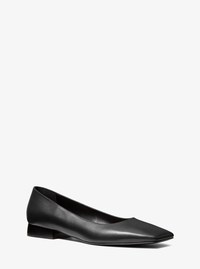 Isabella Leather Skimmer Flat