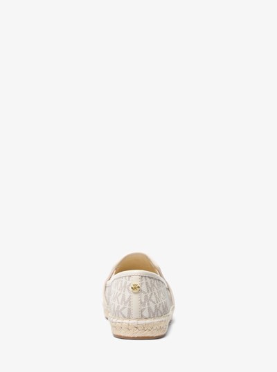 Hastings Signature Logo Slip-On Espadrille in VANILLA | Michael Kors