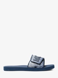 Palmer Ombr&eacute; Signature Logo Slide Sandal
