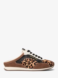 Avi Mixed-Media Slip-On Sneaker
