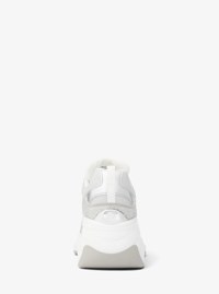 Kaia Mixed-Media Trainer