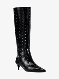 Nalia Studded Kitten Heel Boot