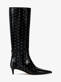 Nalia Studded Kitten Heel Boot