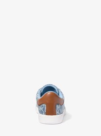 Sammy Signature Logo Print Denim Sneaker