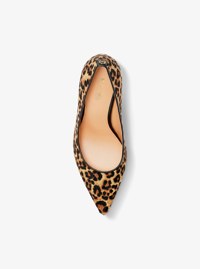 Willa Flex Leopard Print Calf Hair Pump