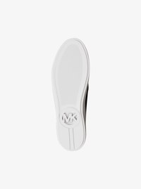 Teddi Signature Logo Slip-On Sneaker