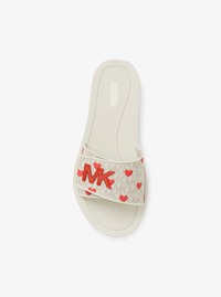 Palmer Printed Signature Logo Slide Sandal