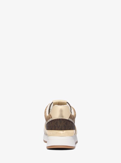 Andi Color-Block Signature Logo Trainer in CREAM MULTI | Michael Kors