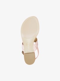 Hannah Signature Logo T-Strap Sandal