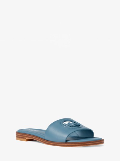 Carissa Slide Sandal in DENIM | Michael Kors