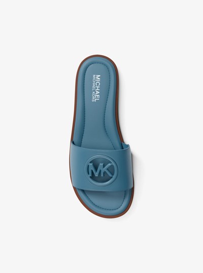 Carissa Slide Sandal in DENIM | Michael Kors