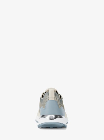 Jesse Mixed-Media Trainer in PALE OCEAN | Michael Kors